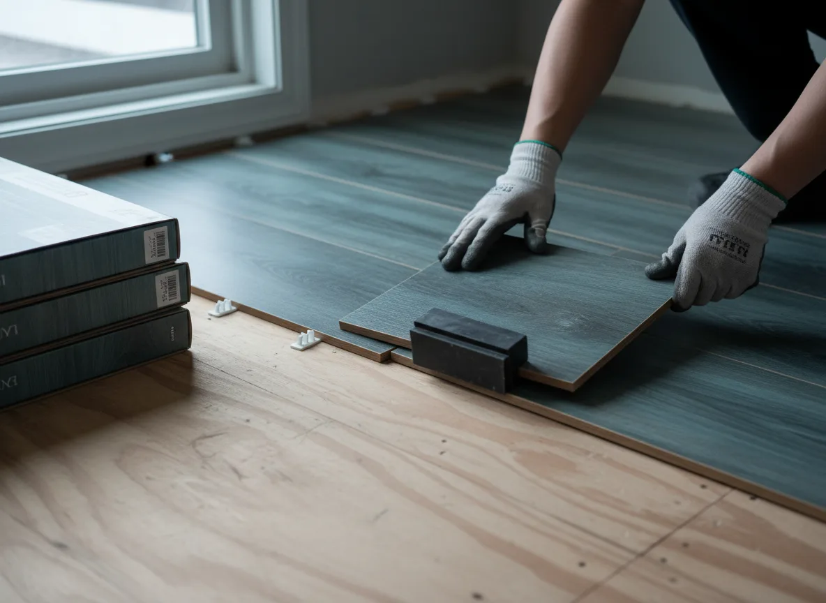 Luxury Vinyl Plank Installation company in Burlington, ND